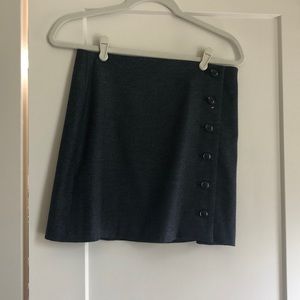 Grey pencil skirt